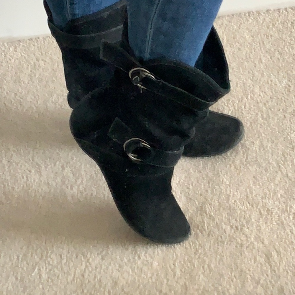 Suede Boots (size 6)